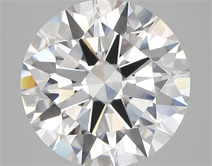 Picture of Lab Created Diamond 5.01 Carats, Round with excellent Cut, D Color, vs1 Clarity and Certified by IGI