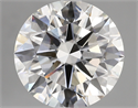 Del inventario de diamantes de laboratorio, 5.01 quilates, Redondo , Color G, claridad vvs1 y certificado IGI