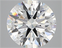 Lab Created Diamond 4.77 Carats, Round with ideal Cut, D Color, vvs2 Clarity and Certified by IGI