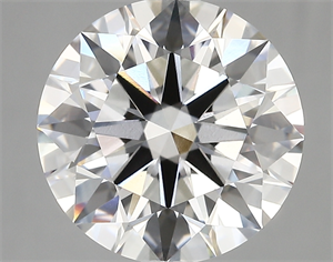 Picture of Lab Created Diamond 4.71 Carats, Round with ideal Cut, D Color, vs1 Clarity and Certified by IGI
