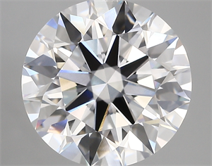 Picture of Lab Created Diamond 4.71 Carats, Round with ideal Cut, D Color, vs1 Clarity and Certified by IGI