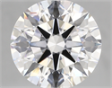 Lab Created Diamond 4.70 Carats, Round with ideal Cut, E Color, vvs2 Clarity and Certified by IGI