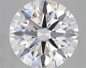 Picture of Lab Created Diamond 4.69 Carats, Round with ideal Cut, D Color, vs1 Clarity and Certified by IGI