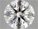 Lab Created Diamond 4.66 Carats, Round with ideal Cut, D Color, vvs2 Clarity and Certified by IGI