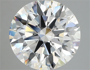 Picture of Lab Created Diamond 4.66 Carats, Round with ideal Cut, E Color, vs1 Clarity and Certified by IGI