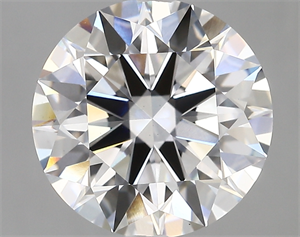 Picture of Lab Created Diamond 4.61 Carats, Round with ideal Cut, D Color, vs1 Clarity and Certified by IGI