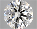 Del inventario de diamantes de laboratorio, 4.59 quilates, Redondo , Color G, claridad vvs2 y certificado IGI