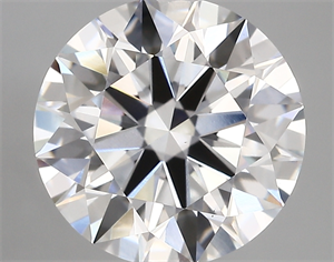 Picture of Lab Created Diamond 4.52 Carats, Round with ideal Cut, D Color, vs1 Clarity and Certified by IGI