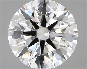 Picture of Lab Created Diamond 4.51 Carats, Round with ideal Cut, D Color, vs2 Clarity and Certified by IGI