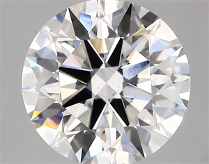 Picture of Lab Created Diamond 4.42 Carats, Round with ideal Cut, D Color, vs1 Clarity and Certified by IGI