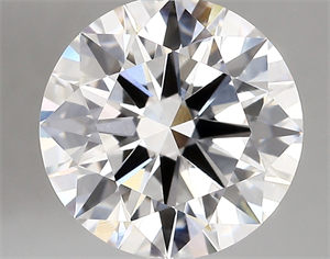 Picture of Lab Created Diamond 4.06 Carats, Round with ideal Cut, D Color, vvs2 Clarity and Certified by IGI