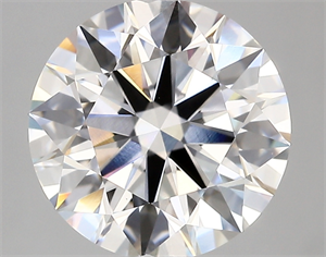 Picture of Lab Created Diamond 4.05 Carats, Round with ideal Cut, D Color, vvs2 Clarity and Certified by IGI