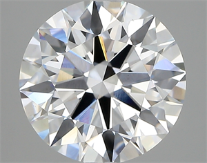 Picture of Lab Created Diamond 3.66 Carats, Round with ideal Cut, D Color, vs1 Clarity and Certified by IGI