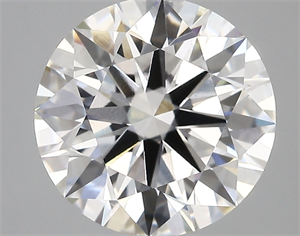 Picture of Lab Created Diamond 3.45 Carats, Round with ideal Cut, E Color, vs1 Clarity and Certified by IGI