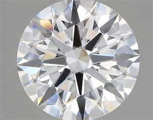 Picture of Lab Created Diamond 3.34 Carats, Round with ideal Cut, D Color, vs1 Clarity and Certified by IGI
