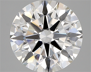 Picture of Lab Created Diamond 3.19 Carats, Round with ideal Cut, E Color, vvs2 Clarity and Certified by IGI