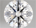 Del inventario de diamantes de laboratorio, 3.18 quilates, Redondo , Color D, claridad vvs2 y certificado IGI