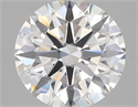 Del inventario de diamantes de laboratorio, 3.17 quilates, Redondo , Color F, claridad vvs2 y certificado IGI