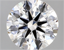 Lab Created Diamond 2.85 Carats, Round with ideal Cut, D Color, vs1 Clarity and Certified by IGI