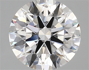 Picture of Lab Created Diamond 2.82 Carats, Round with ideal Cut, E Color, vvs2 Clarity and Certified by IGI