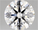 Del inventario de diamantes de laboratorio, 2.80 quilates, Redondo , Color D, claridad vvs2 y certificado IGI