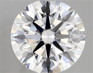 Picture of Lab Created Diamond 2.62 Carats, Round with ideal Cut, D Color, vvs1 Clarity and Certified by IGI