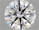 Del inventario de diamantes de laboratorio, 2.44 quilates, Redondo , Color D, claridad vvs2 y certificado IGI