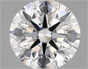 Lab Created Diamond 2.40 Carats, Round with ideal Cut, D Color, vvs2 Clarity and Certified by IGI