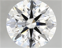 Del inventario de diamantes de laboratorio, 2.29 quilates, Redondo , Color D, claridad vs1 y certificado IGI