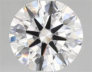 Picture of Lab Created Diamond 2.23 Carats, Round with ideal Cut, D Color, vs1 Clarity and Certified by IGI