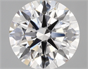Del inventario de diamantes de laboratorio, 2.23 quilates, Redondo , Color D, claridad vs1 y certificado IGI