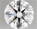 Del inventario de diamantes de laboratorio, 2.19 quilates, Redondo , Color D, claridad vvs2 y certificado IGI