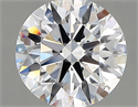 Del inventario de diamantes de laboratorio, 2.04 quilates, Redondo , Color D, claridad vs1 y certificado IGI