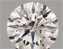 Del inventario de diamantes de laboratorio, 1.87 quilates, Redondo , Color D, claridad vvs2 y certificado IGI