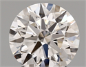 Lab Created Diamond 1.86 Carats, Round with ideal Cut, D Color, vs1 Clarity and Certified by IGI