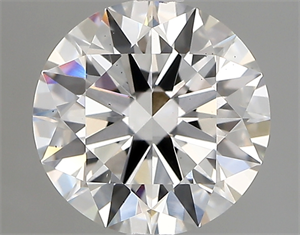 Picture of Lab Created Diamond 1.85 Carats, Round with ideal Cut, E Color, vs1 Clarity and Certified by IGI
