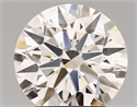 Lab Created Diamond 1.82 Carats, Round with ideal Cut, D Color, vs1 Clarity and Certified by IGI