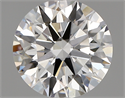 Lab Created Diamond 1.81 Carats, Round with ideal Cut, D Color, vvs2 Clarity and Certified by IGI