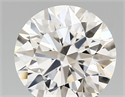 Lab Created Diamond 1.79 Carats, Round with ideal Cut, D Color, vvs2 Clarity and Certified by IGI