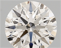 Lab Created Diamond 1.79 Carats, Round with ideal Cut, D Color, vs2 Clarity and Certified by IGI