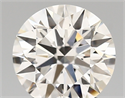 Lab Created Diamond 1.75 Carats, Round with ideal Cut, E Color, vvs2 Clarity and Certified by IGI