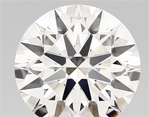 Picture of Lab Created Diamond 1.74 Carats, Round with ideal Cut, D Color, vs1 Clarity and Certified by IGI