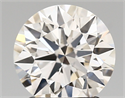 Lab Created Diamond 1.72 Carats, Round with ideal Cut, E Color, vvs2 Clarity and Certified by IGI