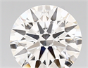 Lab Created Diamond 1.15 Carats, Round with ideal Cut, D Color, vs1 Clarity and Certified by IGI