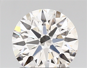 Picture of Lab Created Diamond 1.14 Carats, Round with ideal Cut, D Color, vs1 Clarity and Certified by IGI