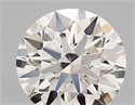 Lab Created Diamond 1.14 Carats, Round with ideal Cut, D Color, vs1 Clarity and Certified by IGI