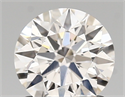 Lab Created Diamond 1.11 Carats, Round with ideal Cut, D Color, vs1 Clarity and Certified by IGI