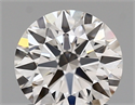 Lab Created Diamond 1.11 Carats, Round with ideal Cut, D Color, vs1 Clarity and Certified by IGI