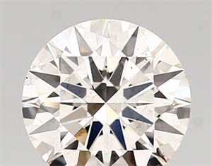 Picture of Lab Created Diamond 1.06 Carats, Round with excellent Cut, D Color, si1 Clarity and Certified by IGI