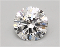 Lab Created Diamond 0.97 Carats, Round with ideal Cut, D Color, vvs2 Clarity and Certified by IGI